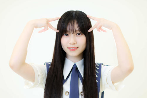 新曲「自業自得」でセンターを務める櫻坂46山下瞳月(撮影・河田真司)