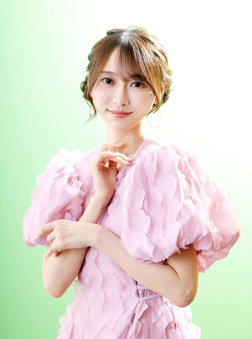 清楚感が圧倒的な乃木坂46弓木奈於（撮影・浅見桂子）