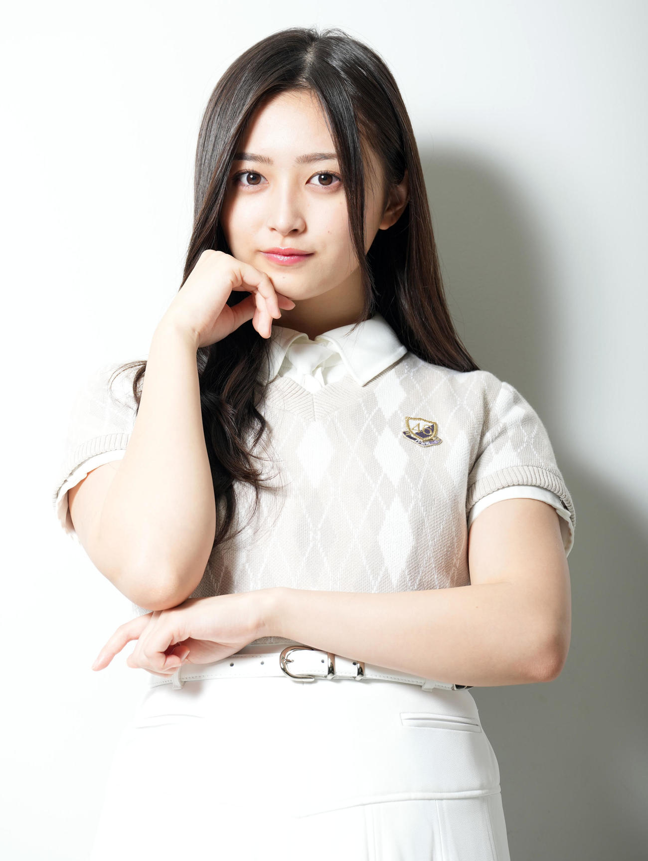 新曲「チートデイ」について本紙インタビューで心境を語った乃木坂46井上和（撮影・たえ見朱実）
