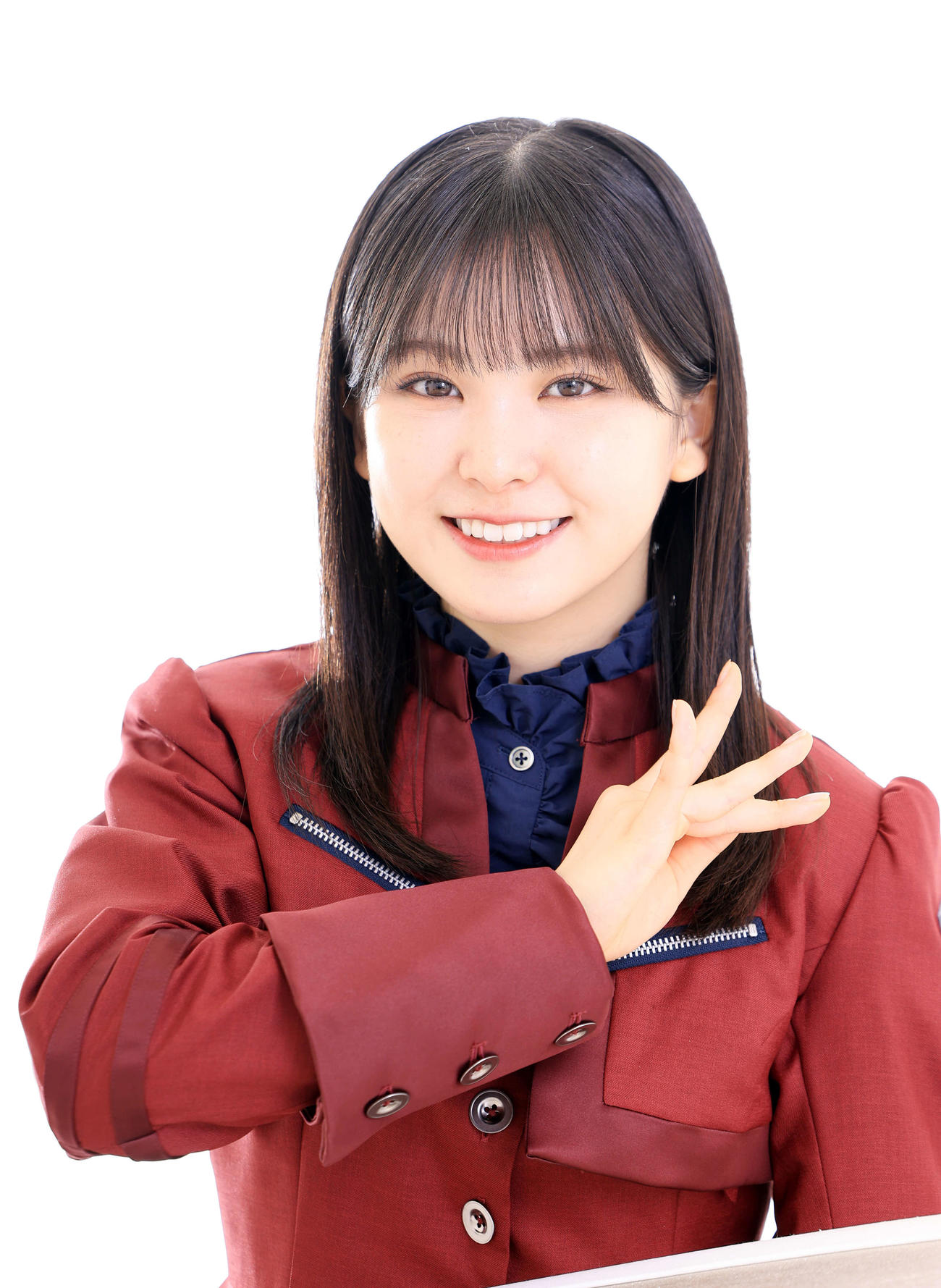 櫻坂46の遠藤理子（撮影・浅見桂子）