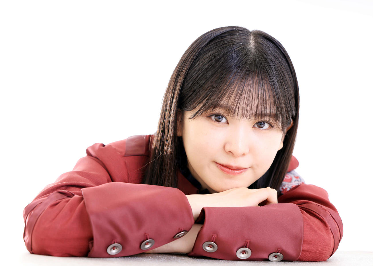 愛されるベビーフェースの櫻坂46遠藤理子（撮影・浅見桂子）