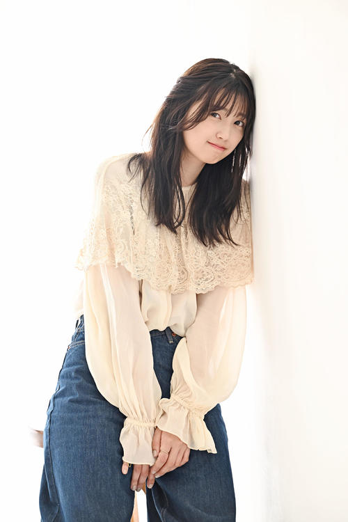 ファースト写真集「未来の作り方」を発表した乃木坂46五百城茉央(撮影・滝沢徹郎)