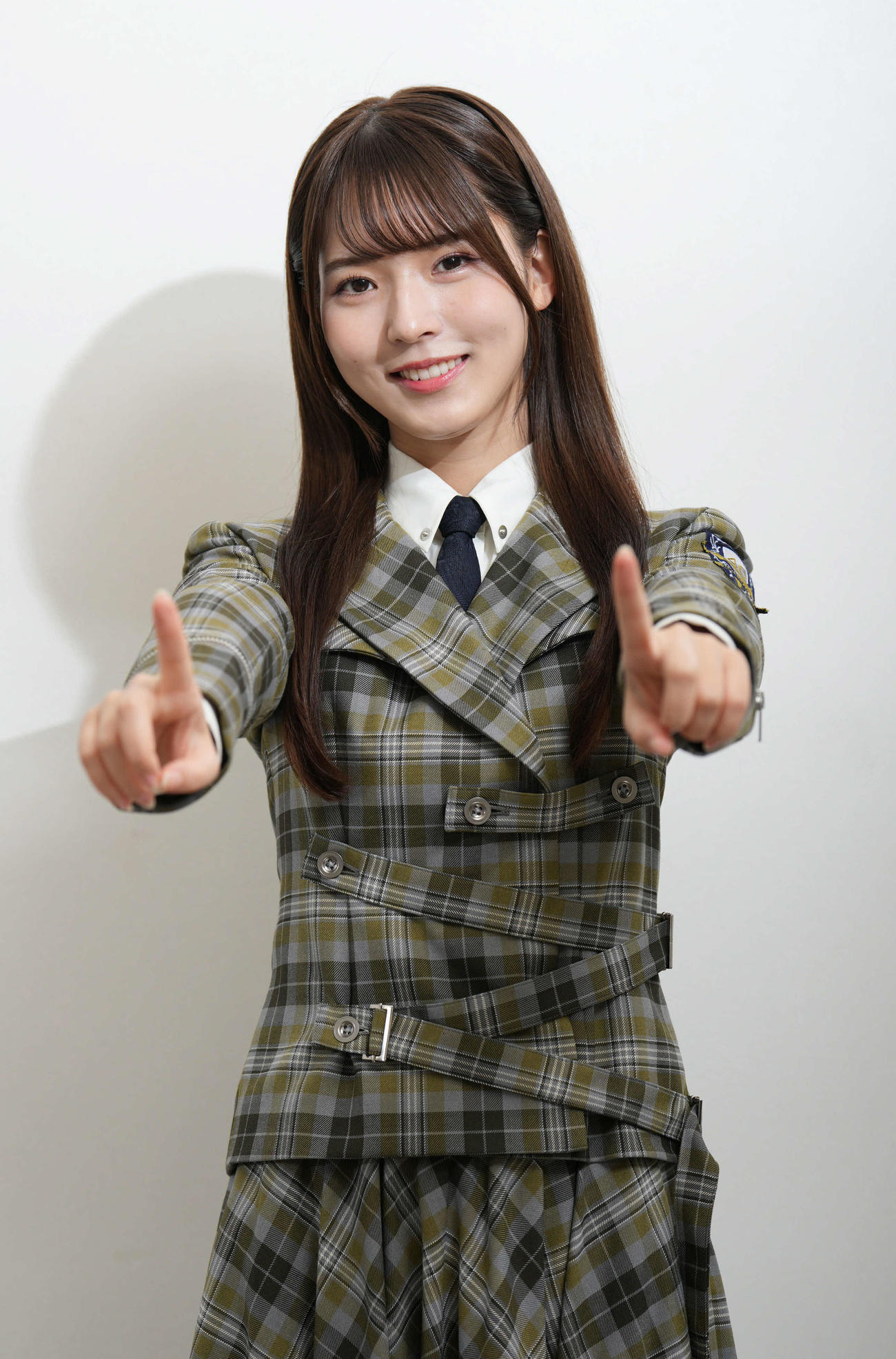 櫻坂46のBACKS（アンダー）曲ではじめてセンターを務めた中嶋優月（撮影・小沢裕）
