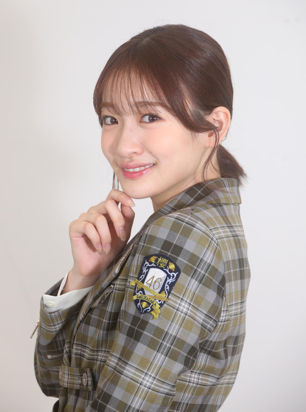 アルバムや「ラビット！」などについて語った櫻坂46の小島凪紗（撮影・中島郁夫）