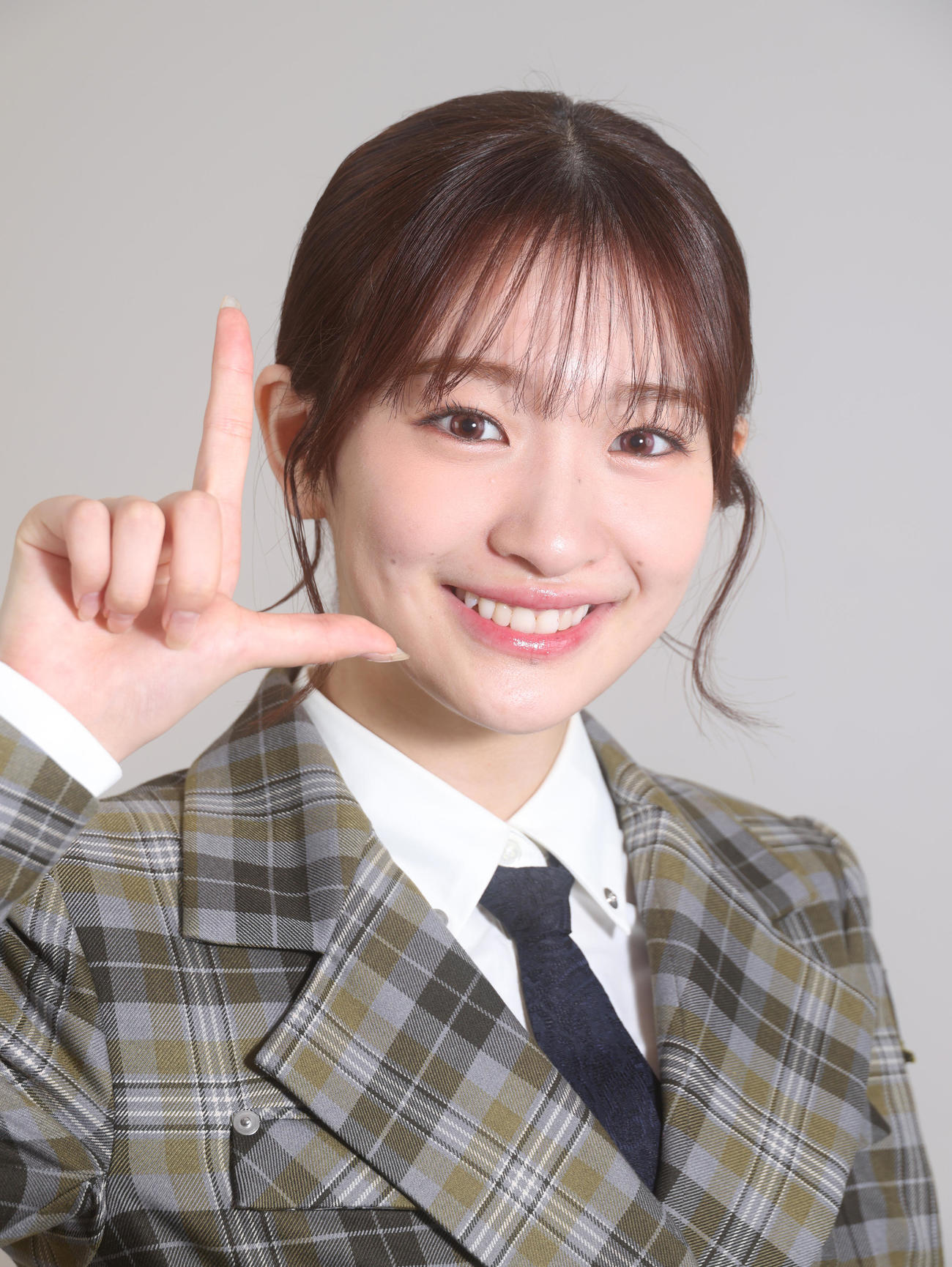 アルバムや「ラビット！」などについて語った櫻坂46の小島凪紗（撮影・中島郁夫）