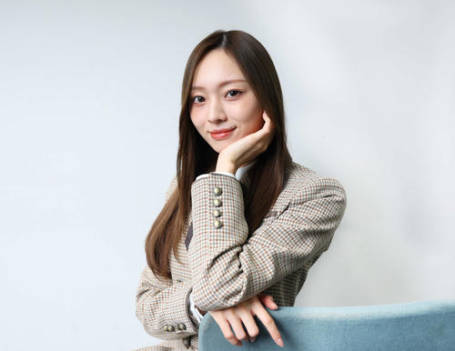 紅白への意気込みを語った乃木坂46梅澤美波（撮影・増田悦実）