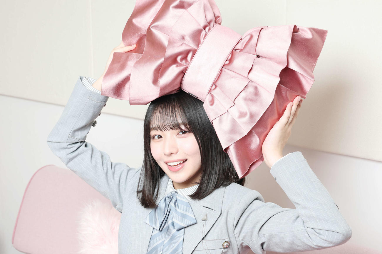 日向坂46の16枚目シングル「クリフハンガー」で初センターを務める大野愛実（撮影・宮地輝）