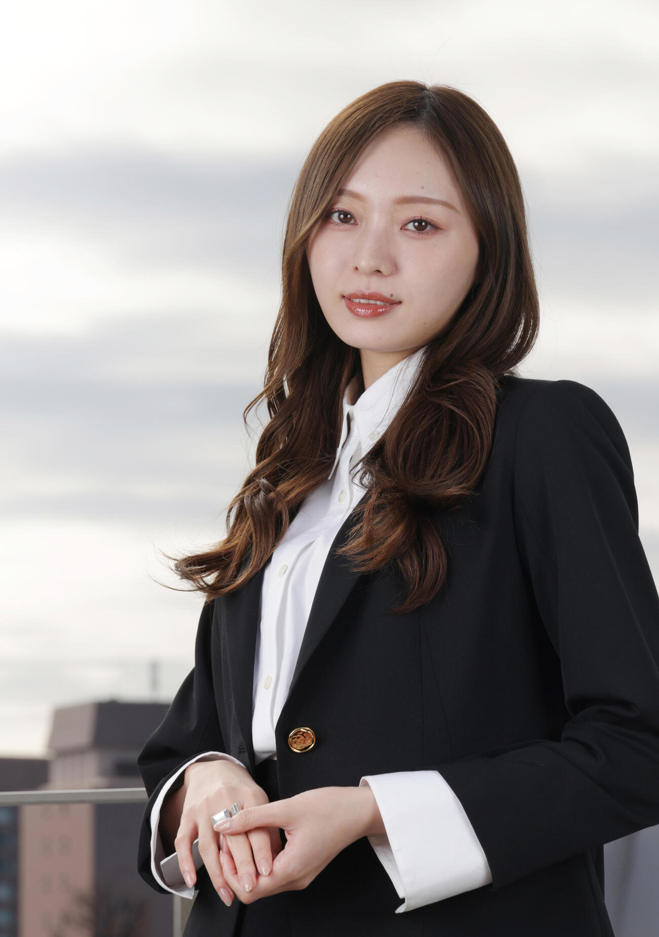 自然体でありながらどこかに芯の強さを感じさせる乃木坂46のキャプテン梅澤美波（撮影・中島郁夫）