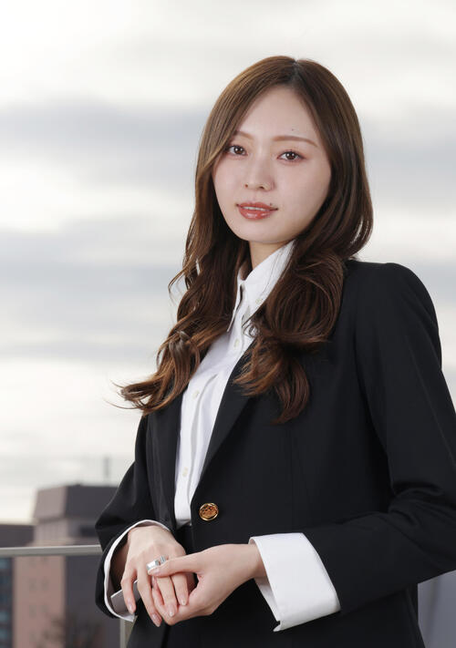 自然体でありながらどこかに芯の強さを感じさせる乃木坂46のキャプテン梅澤美波(撮影・中島郁夫)