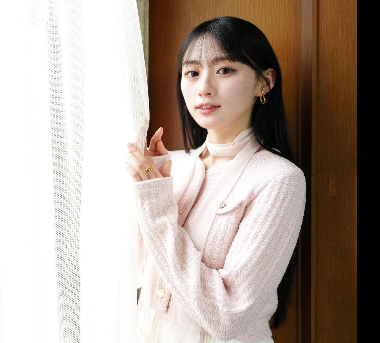ファースト写真集を発売する乃木坂46の川﨑桜（撮影・江口和貴）