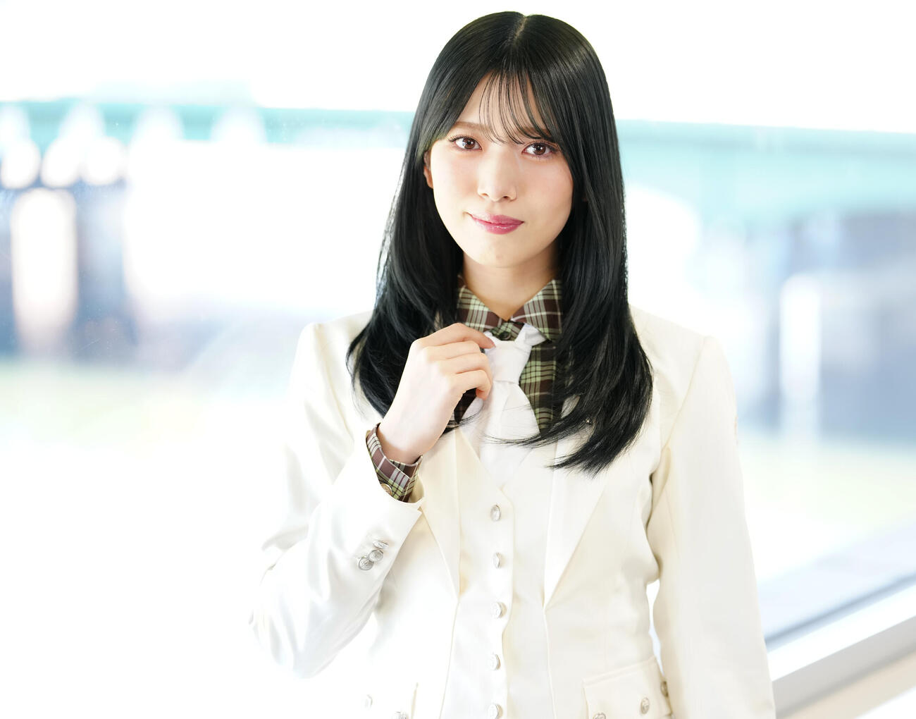 「14th Single BACKS LIVE！！」で座長を務める櫻坂46村山美羽（撮影・鈴木みどり）