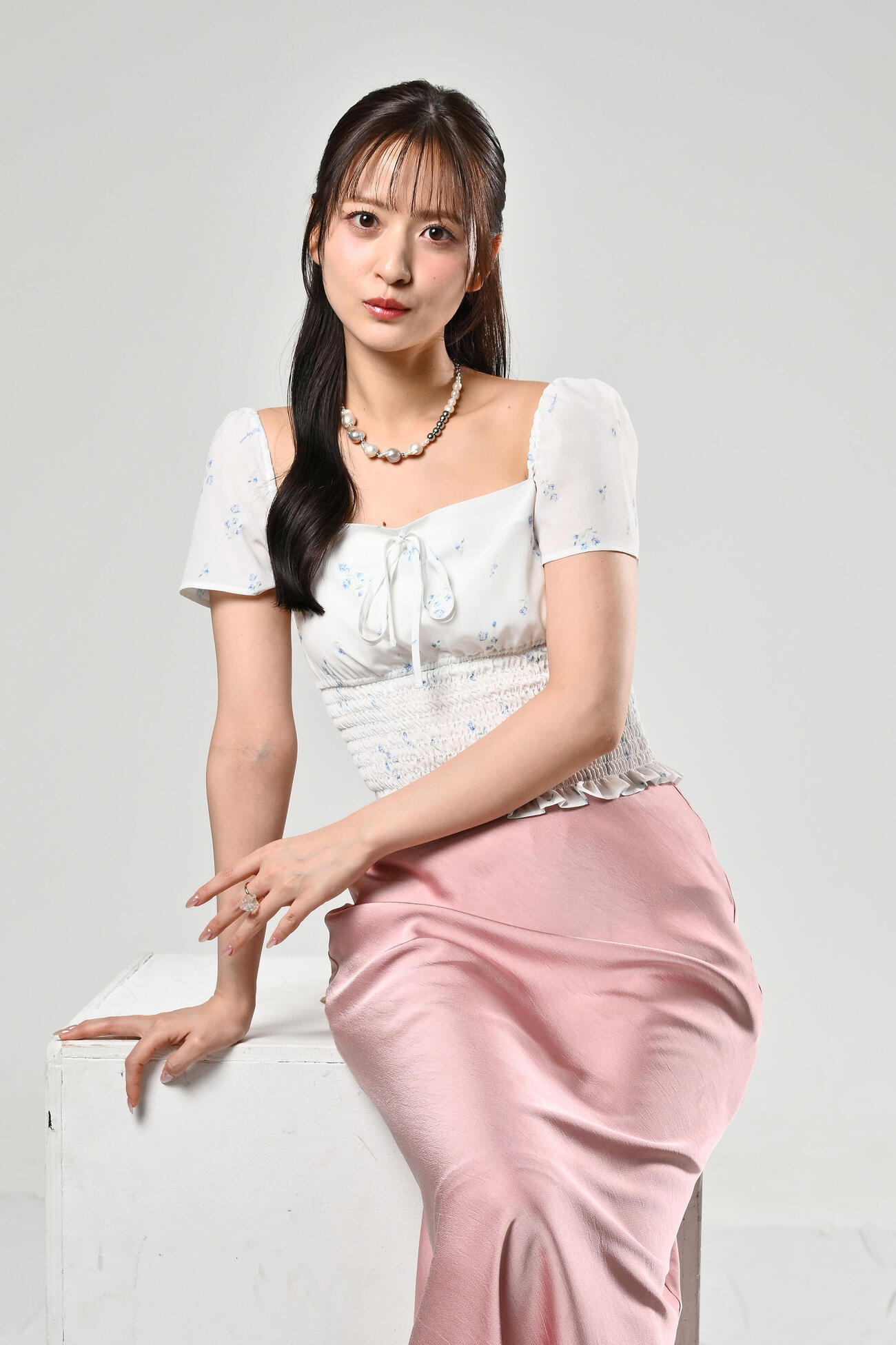 ファースト写真集を発表した乃木坂46金川紗耶（撮影・滝沢徹郎）