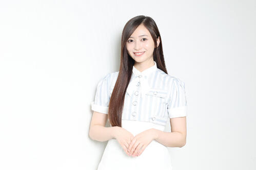 映画「トイ・ストーリー5」で新キャラクター・スナッピーの日本版声優を担当する乃木坂46の井上和(撮影・宮地輝)
