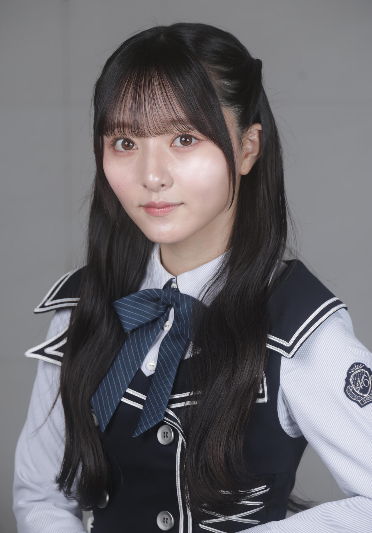 五期生LIVEについて語った日向坂46の片山紗希（撮影・中島郁夫）
