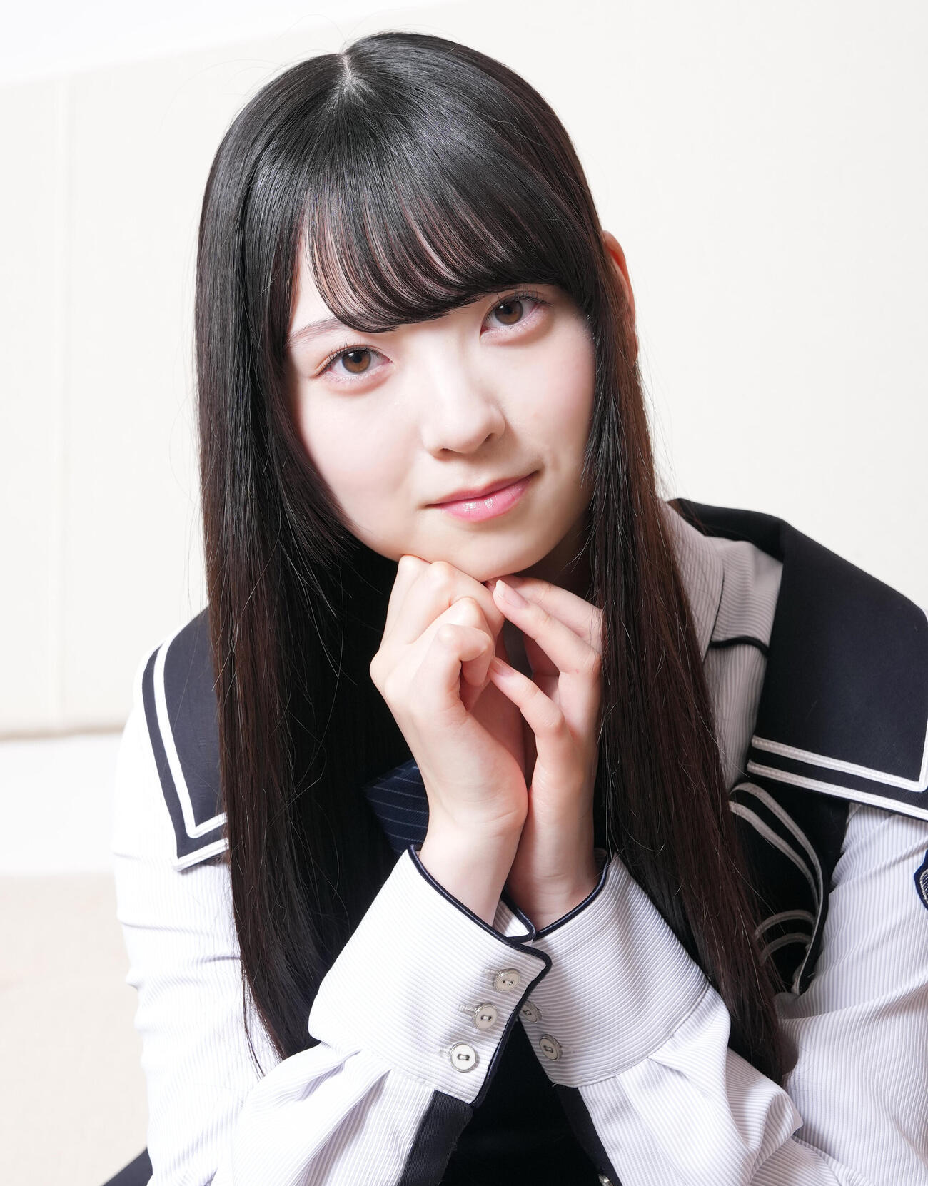 初の選抜入りを果たした日向坂46の佐藤優羽（撮影・たえ見朱実）