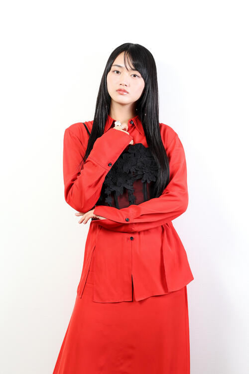 テレビ朝日系新ドラマ「デス(青春)ゲーム」で主演を務める櫻坂46山﨑天(撮影・河田真司)