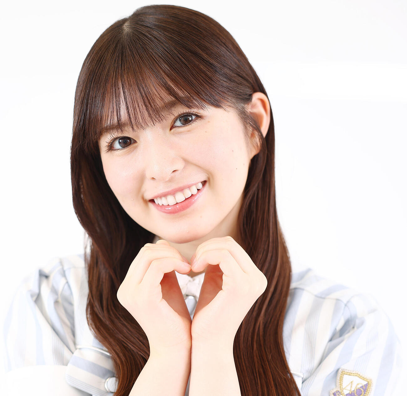 42ndSGアンダーライブの座長を務める乃木坂46の小川彩（撮影・野上伸悟）