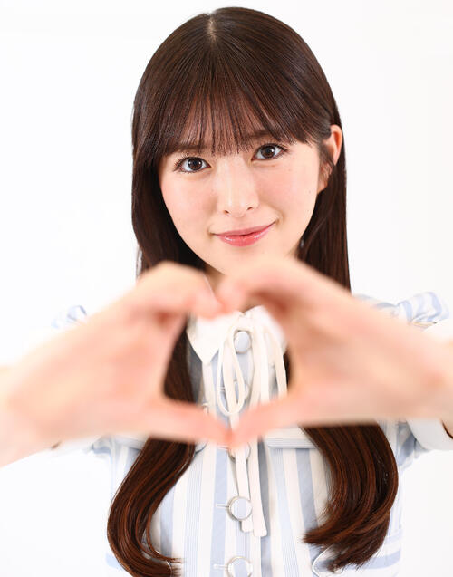 42ndSGアンダーライブの座長を務める乃木坂46の小川彩(撮影・野上伸悟)