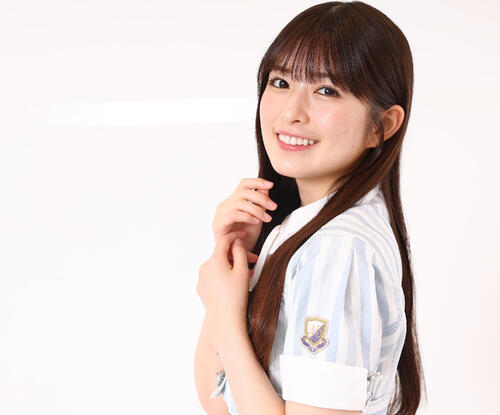 42ndSGアンダーライブの座長を務める乃木坂46の小川彩(撮影・野上伸悟)
