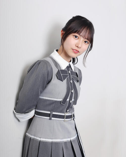 柔らかい笑顔を見せる正源司陽子(撮影・増田悦実)