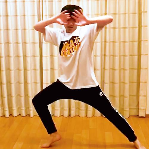 「おうち時間」内藤はダンスとバレーボール