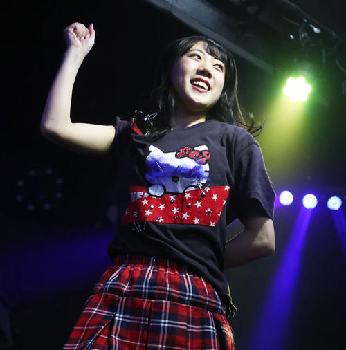花城玲奈（撮影・梅根麻紀）