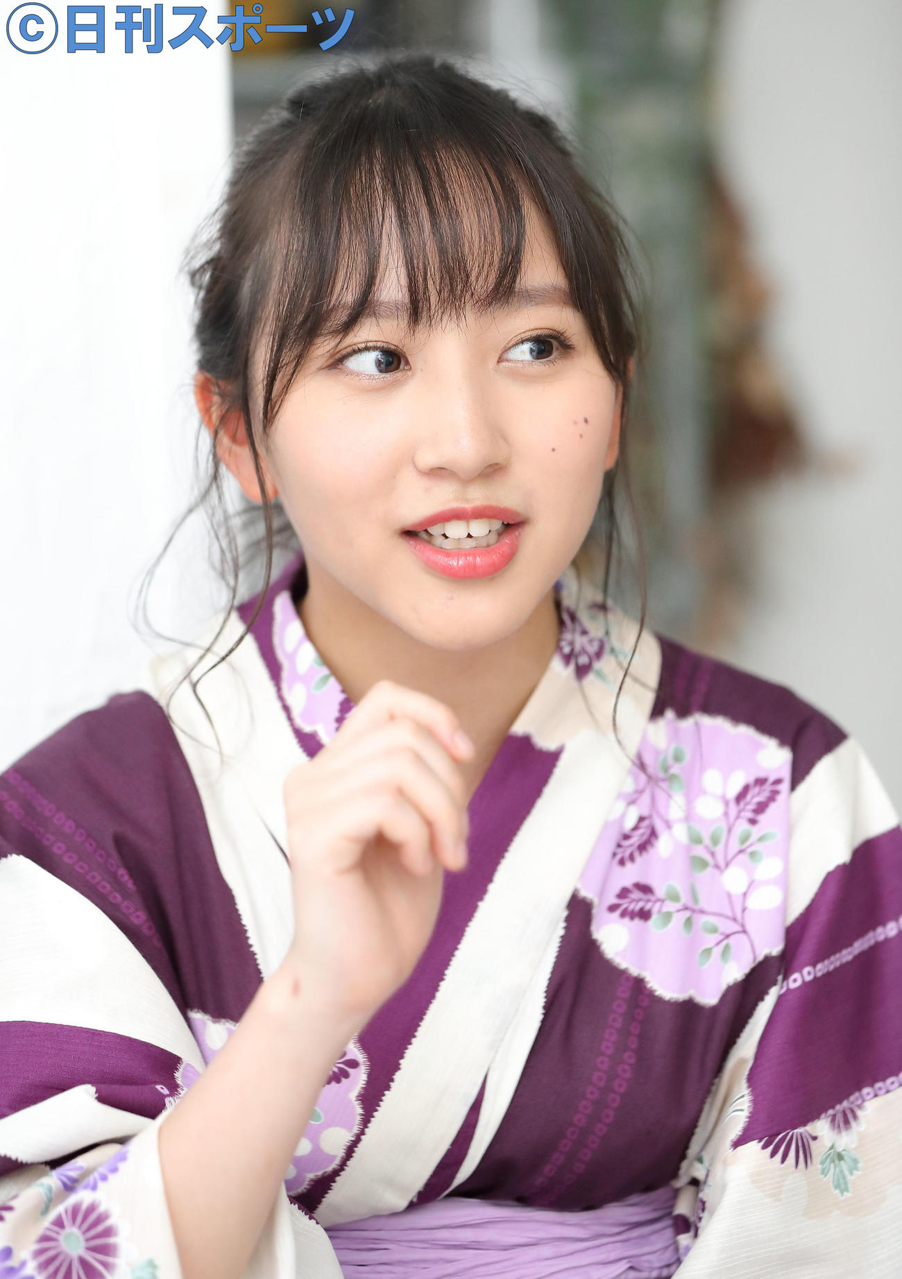 たこやきレインボーの堀くるみ（撮影・前田充）