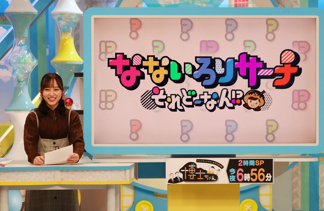 「おはよう朝日土曜日です」に出演するたこやきレインボーの堀くるみ（撮影・加藤哉）