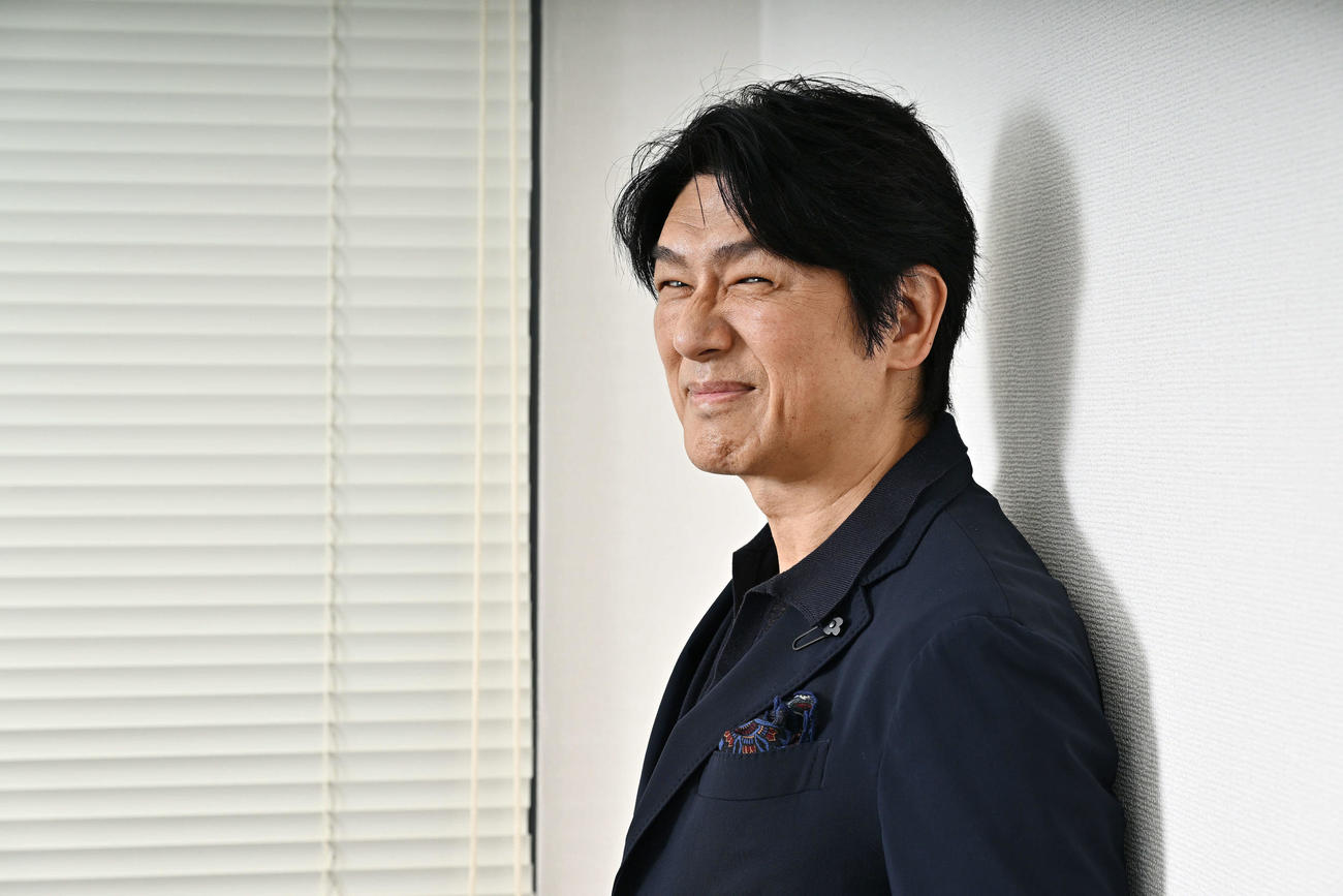 私が学生時代に見ていた深夜放送のドラマで、鍛え上げられた肉体を披露していた高橋克典さん。今も変わらぬ若々しさに驚きました（撮影・滝沢徹郎）