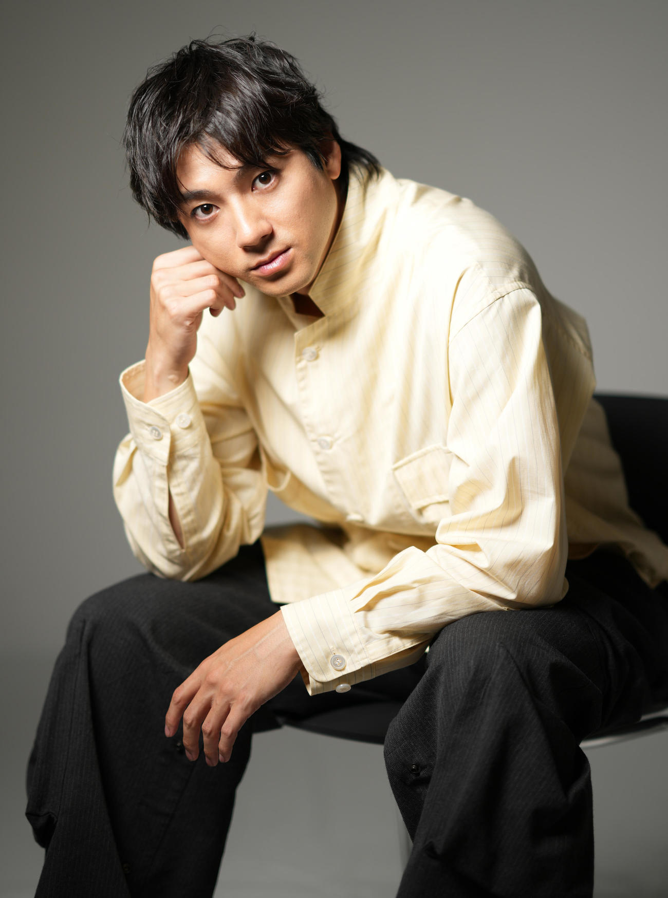 映画「木の上の軍隊」にダブル主演するなど映画に引っ張りだこの山田裕貴（撮影・鈴木みどり）