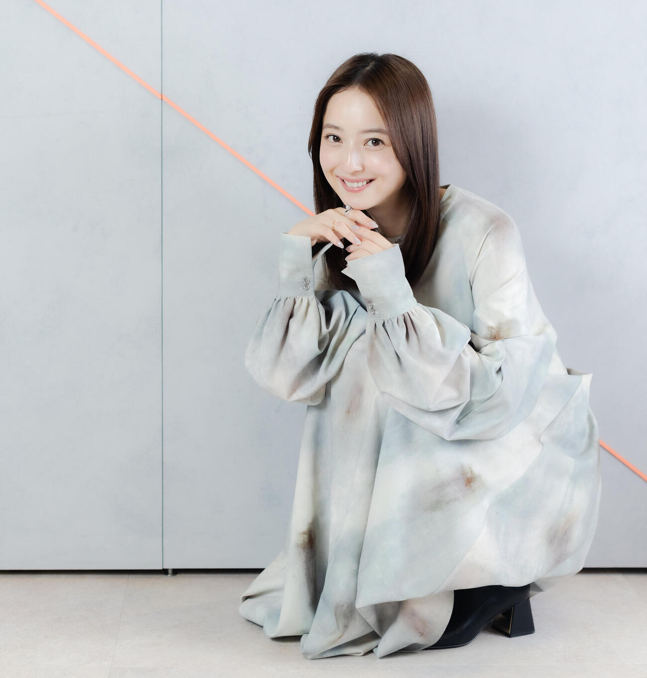 デビュー20周年を迎え、美しさに磨きがかかる佐々木希（撮影・河田真司）