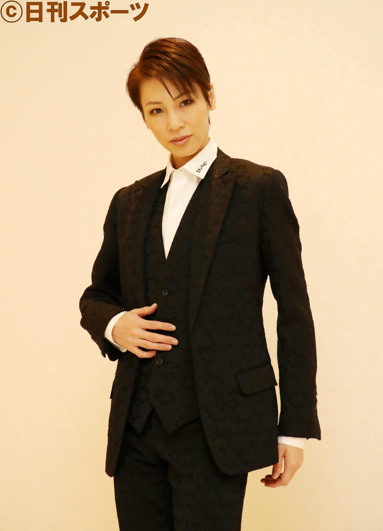 万感の思いを胸に退団公演に臨んでいる瀬戸かずや（撮影・加藤哉）
