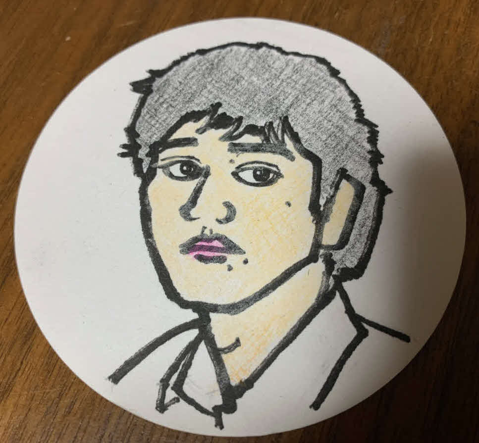谷健二氏が描いた北村匠海の似顔絵