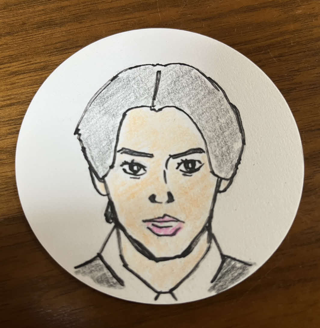 谷健二氏が描いた倉須洸の似顔絵