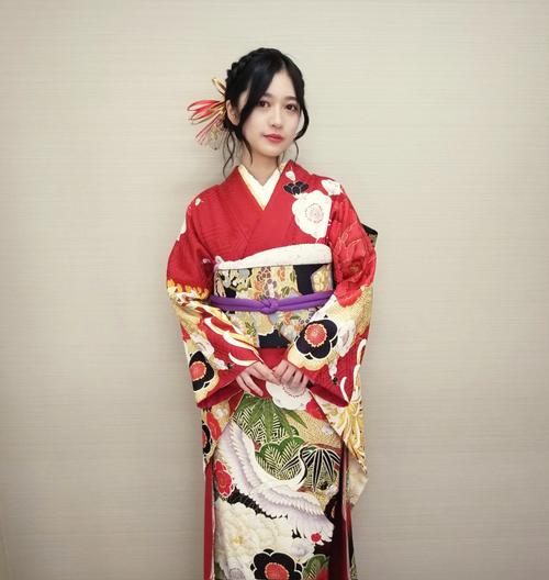 振り袖ですが、日本の文化ということで懐かしい写真を…