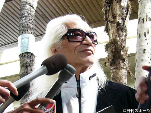 ありし日の内田裕也さん（07年撮影）