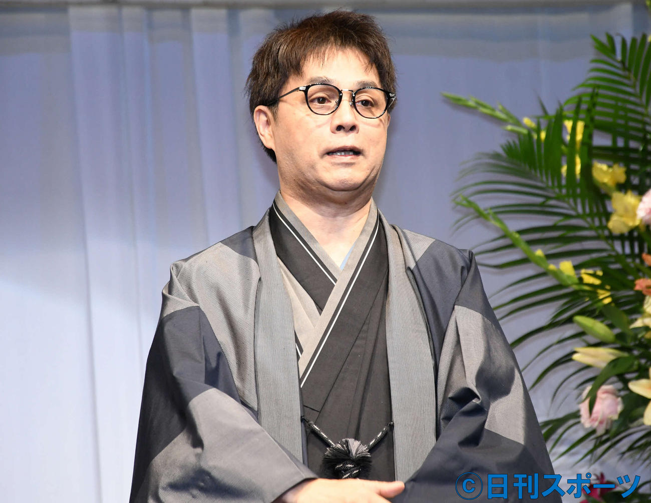 落語家立川志らく（19年10月撮影）