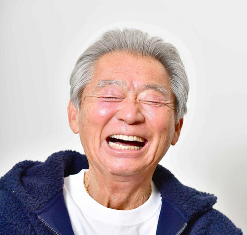 豪快に笑うみのもんたさん（2020年撮影）