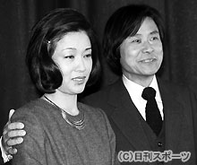 ８４年３月、若尾文子と８年越しの恋を実らせ結婚した当時の黒川さん