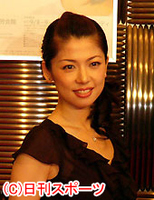 オムニバス舞台に出演する純名りさ(撮影・近藤由美子)