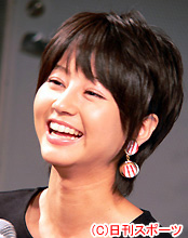 １９歳の笑顔はじける堀北真希（撮影・松本久）