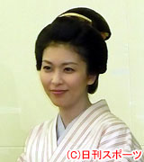 ドラマの会見に出席した松たか子（撮影・中野由喜）