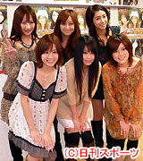 プラチナムプロダクションのアイドルがDVDイベントに出席(撮影・木下淳)