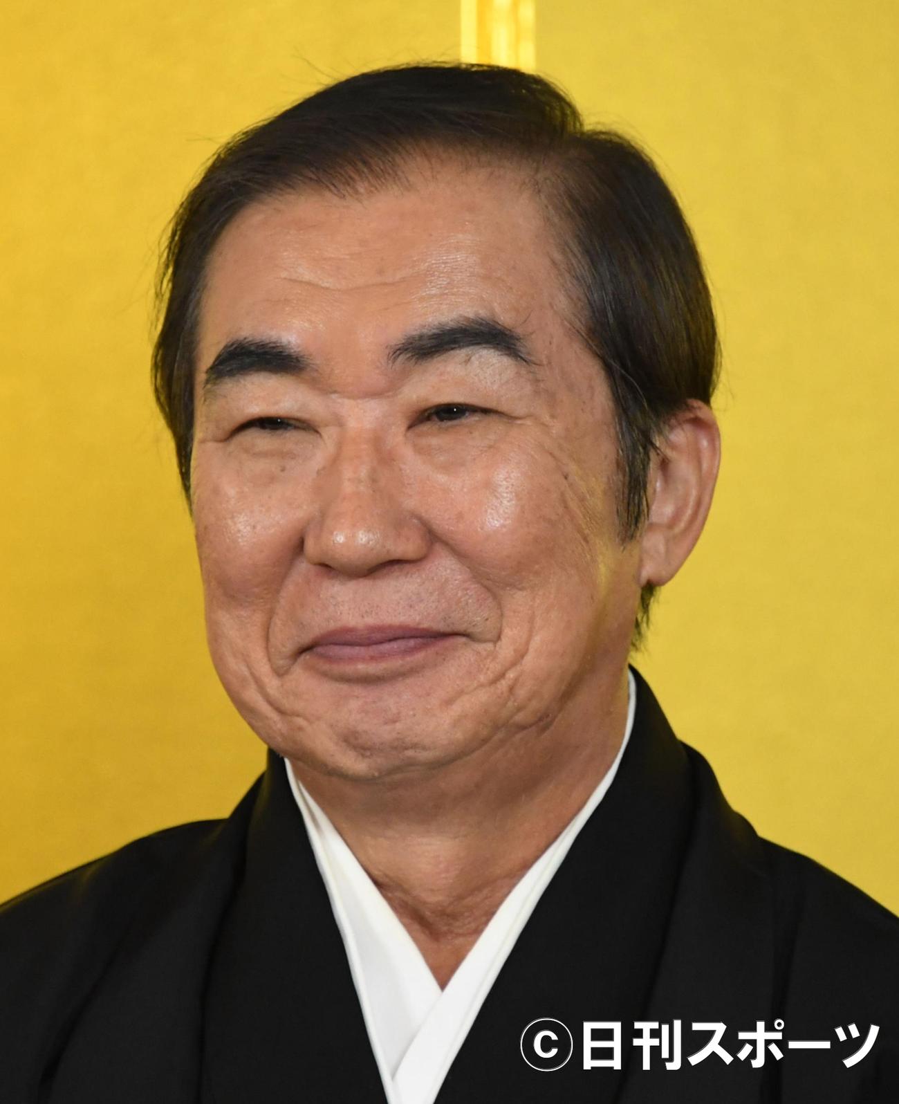 桂文枝（17年9月4日撮影）
