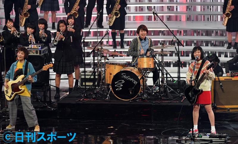 ｓｈｉｓｈａｍｏ 明日も 高校生ホーン隊と 紅白 音楽 日刊スポーツ