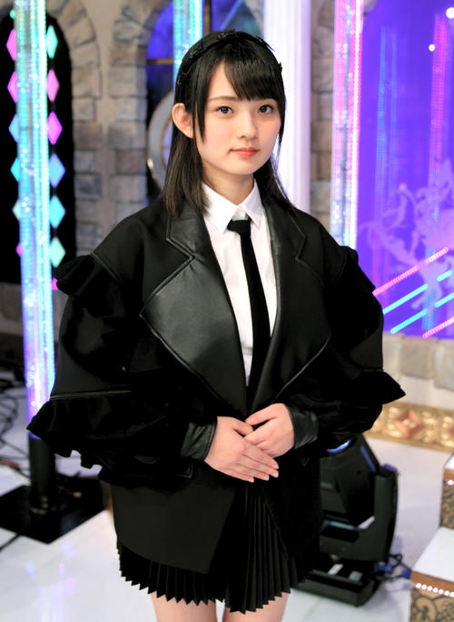ラストアイドル２期生の暫定メンバーのダブルセンターの１人で立ち位置２番の水野舞菜
