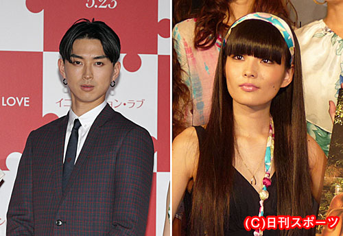 松田翔太（左）と秋元梢