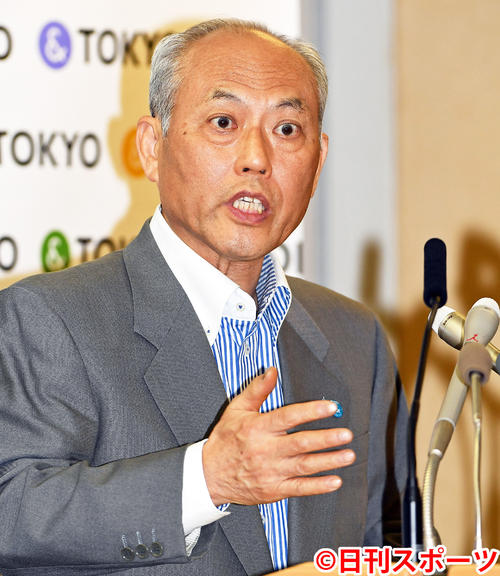舛添要一氏（２０１６年６月３日撮影）