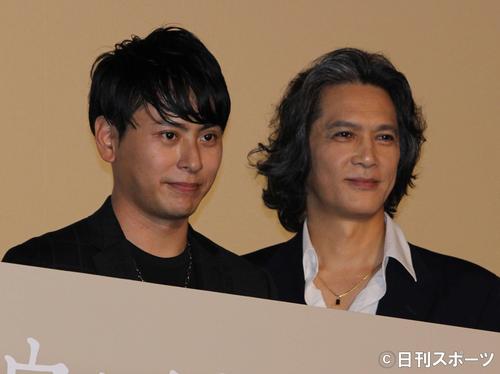 山下健二郎（左）と加藤雅也（撮影・杉山理紗）
