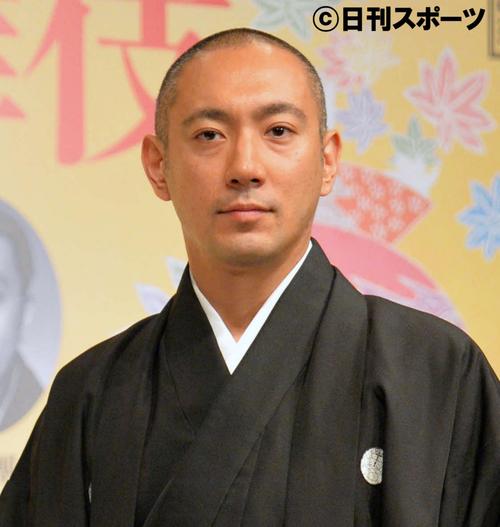 市川海老蔵(2015年10月撮影)